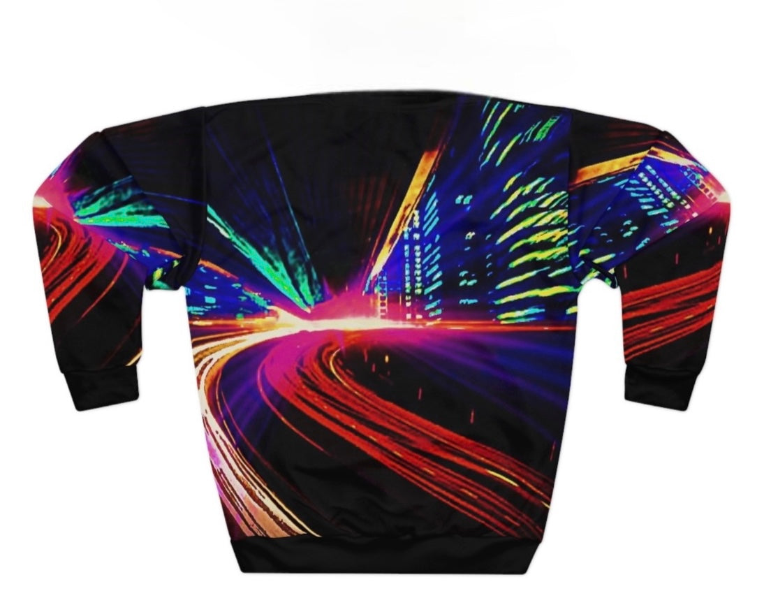 Velocity Crew neck All Original Artwork pullover sweater