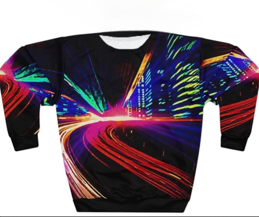 Velocity Crew neck All Original Artwork pullover sweater