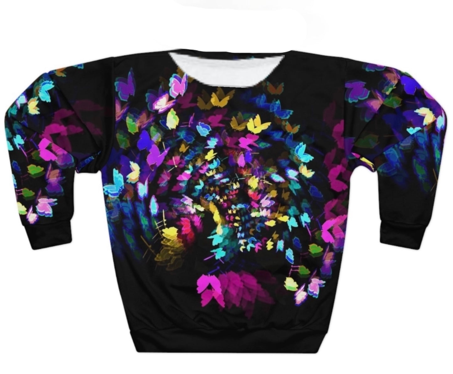 Flutter Crew neck All Original Artwork pullover sweater
