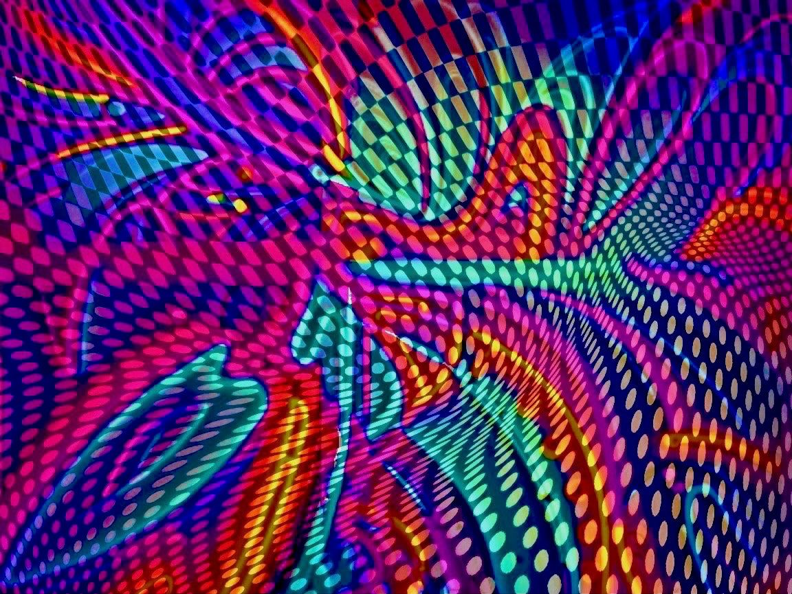 Kaleidoscopic Lightbox Frame