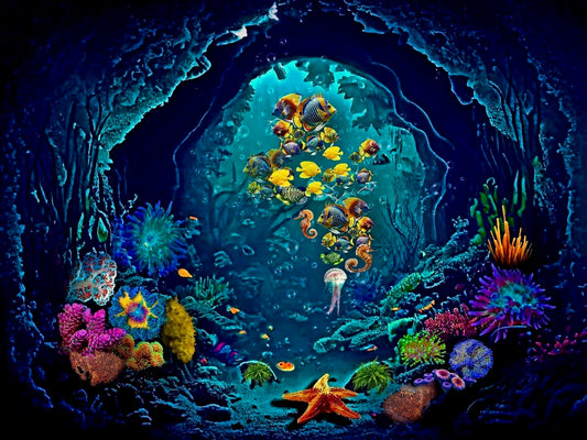 Marine Tunnel Lightbox Frame