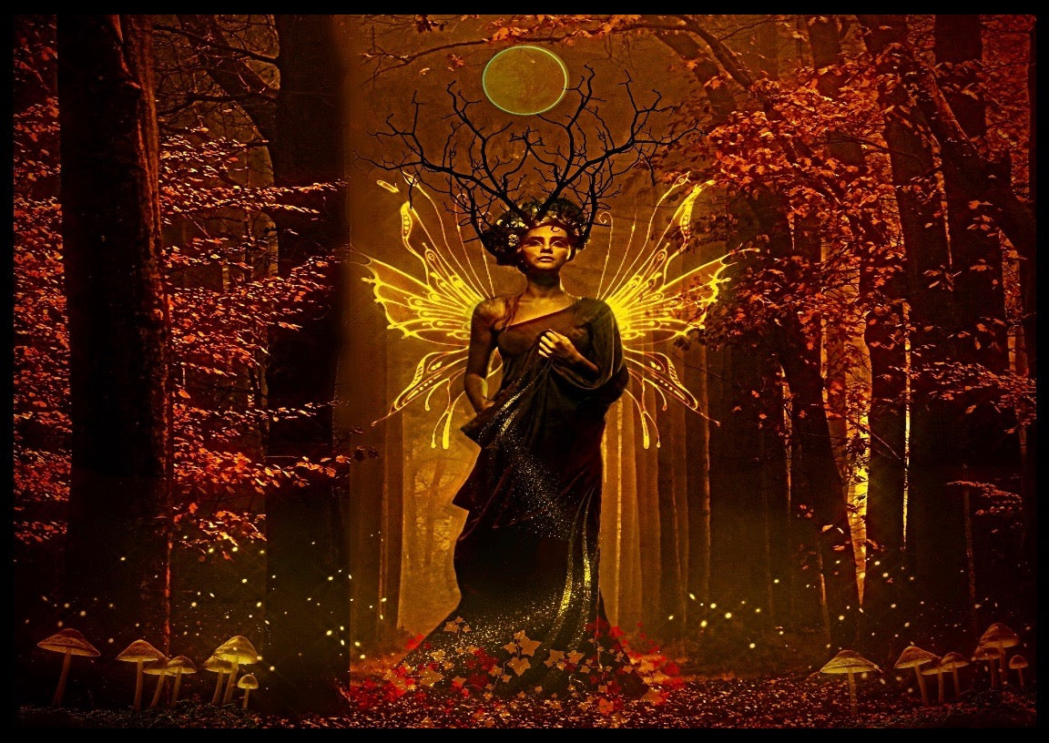 Woods Nymph Lightbox Frame
