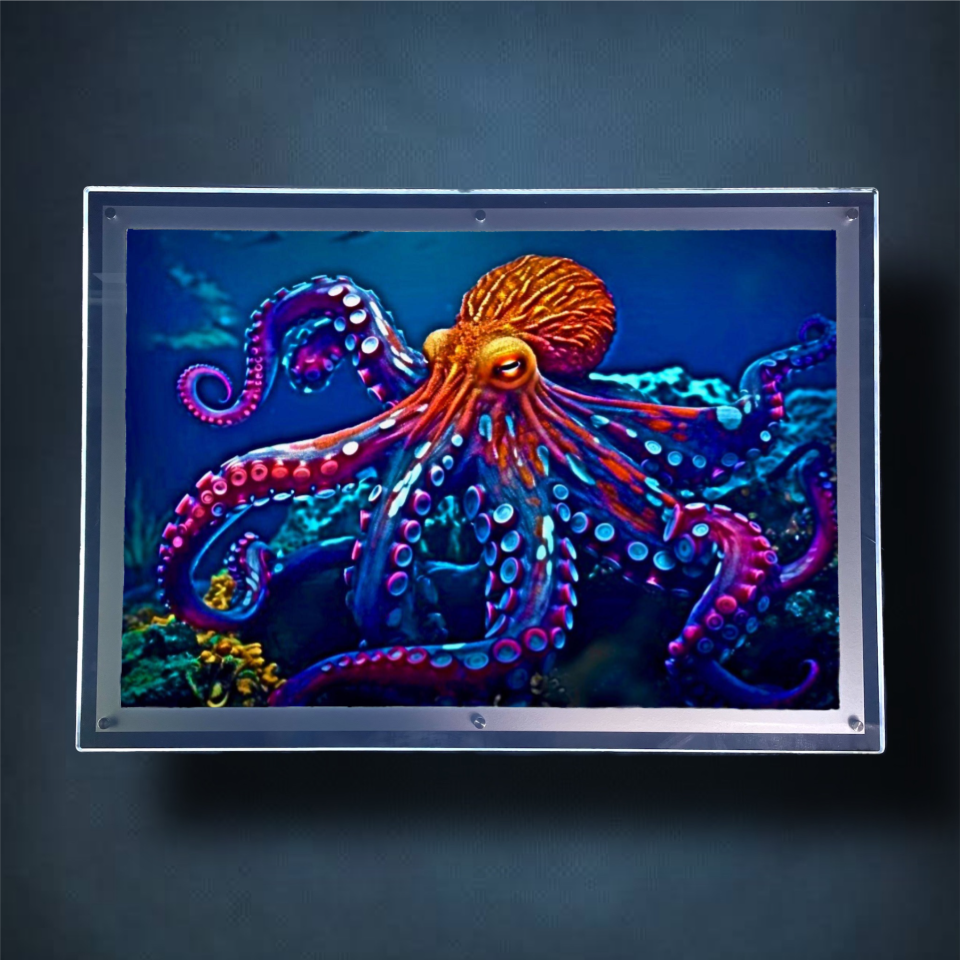 Cephalopod Lightbox Frame