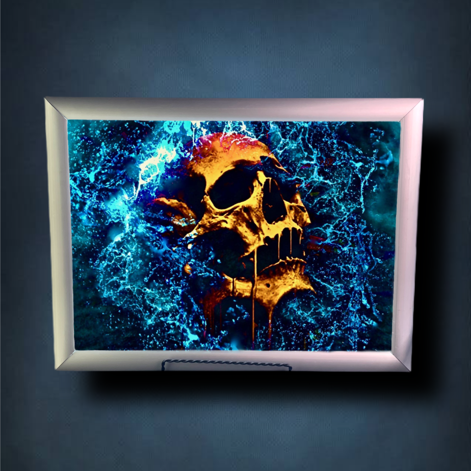 Acid Skull Lightbox Frame