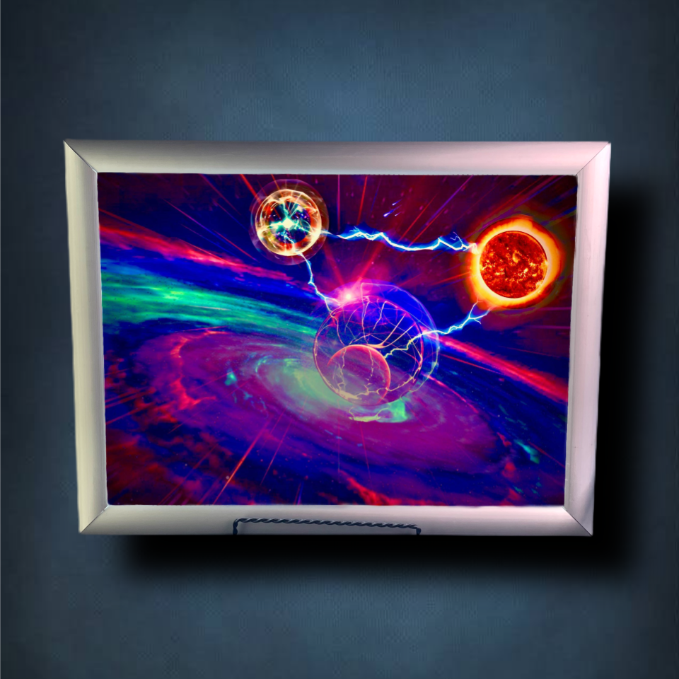 Power Orbs Lightbox Frame