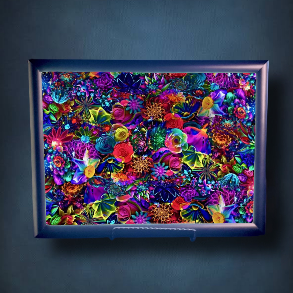 Abundance II Lightbox Frame