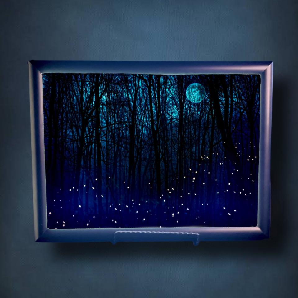 Fireflies Lightbox Frame