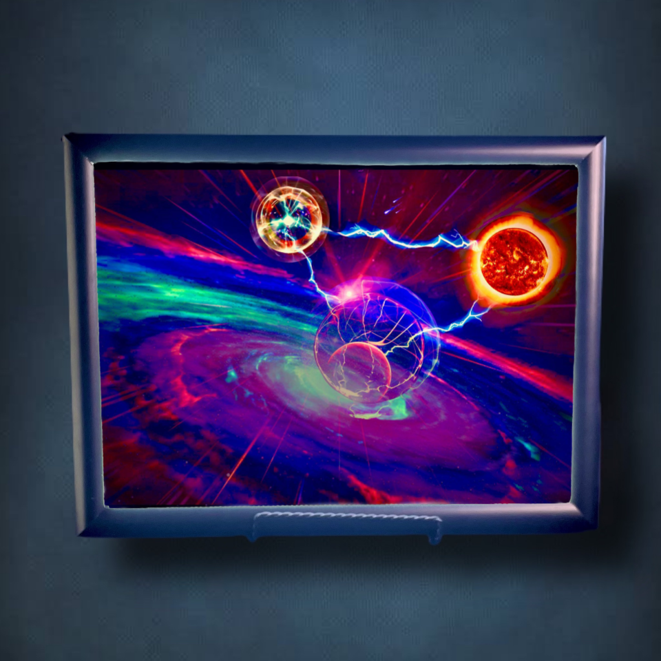 Power Orbs Lightbox Frame