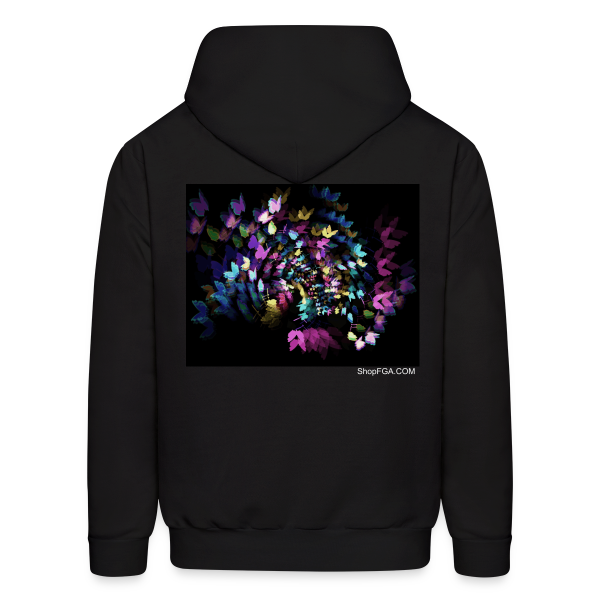 Flutter Black Hoodie All original Artwork