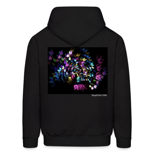 Flutter Black Hoodie All original Artwork