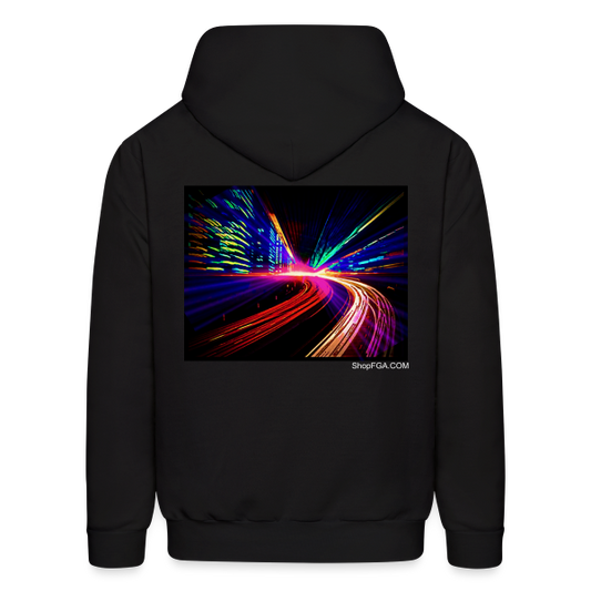 Velocity Black hoodie all original artwork