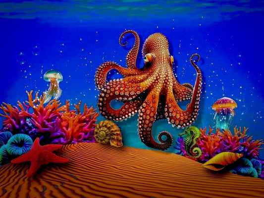 Underwater Fantasy Lightbox Frame