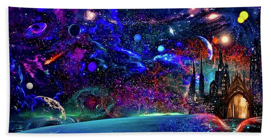 Astral Orchestration Beach beach Towel 35"x60" All Original Artwork