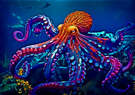 Cephalopod Lightbox Frame