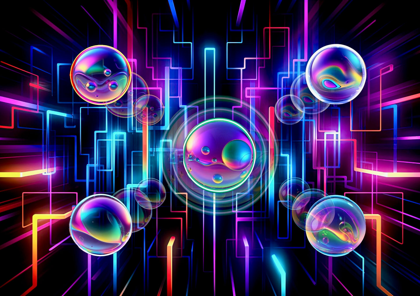 Orbs Lightbox Frame