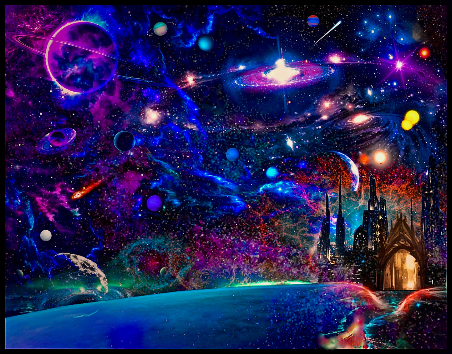 Astral Orchestration Lightbox Frame