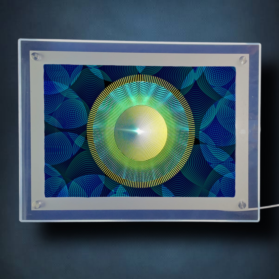 Inner Calm Lightbox Frame