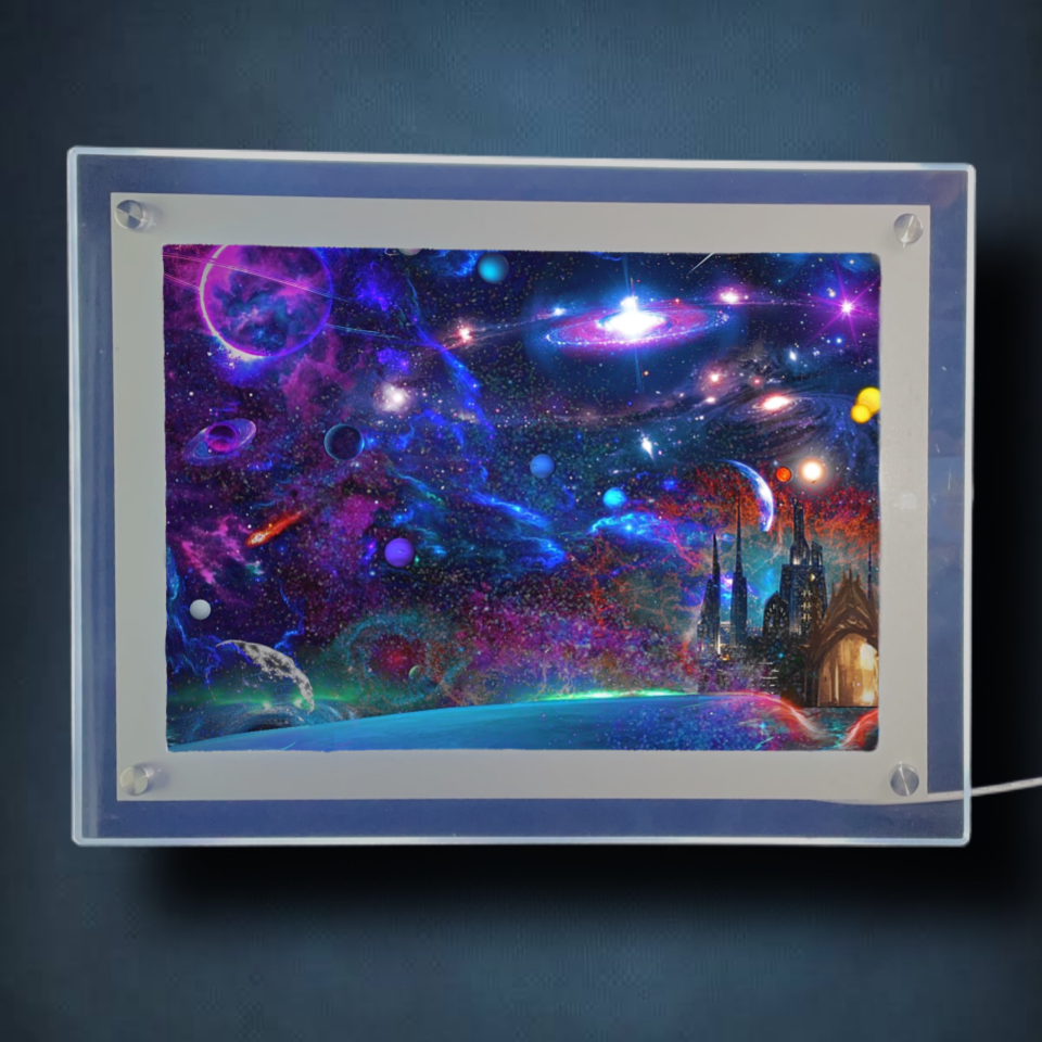 Astral Orchestration Lightbox Frame