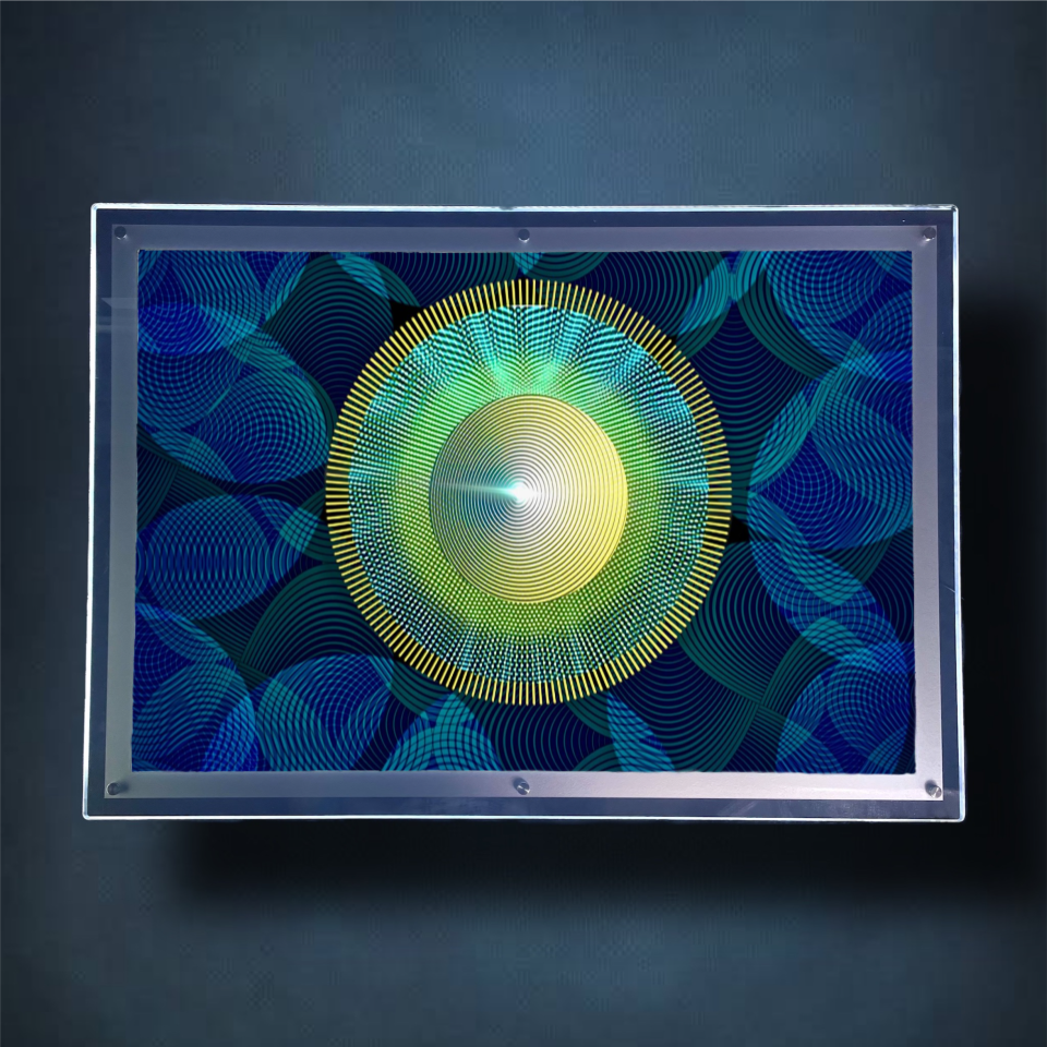 Inner Calm Lightbox Frame