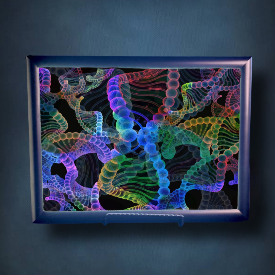 Inner Microcosmos Lightbox Frame