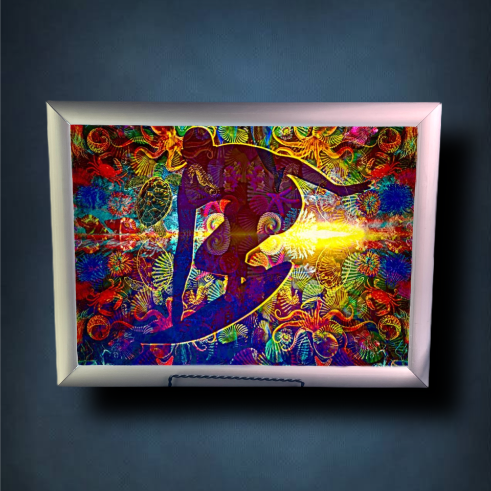 Surfin' Lightbox Frame