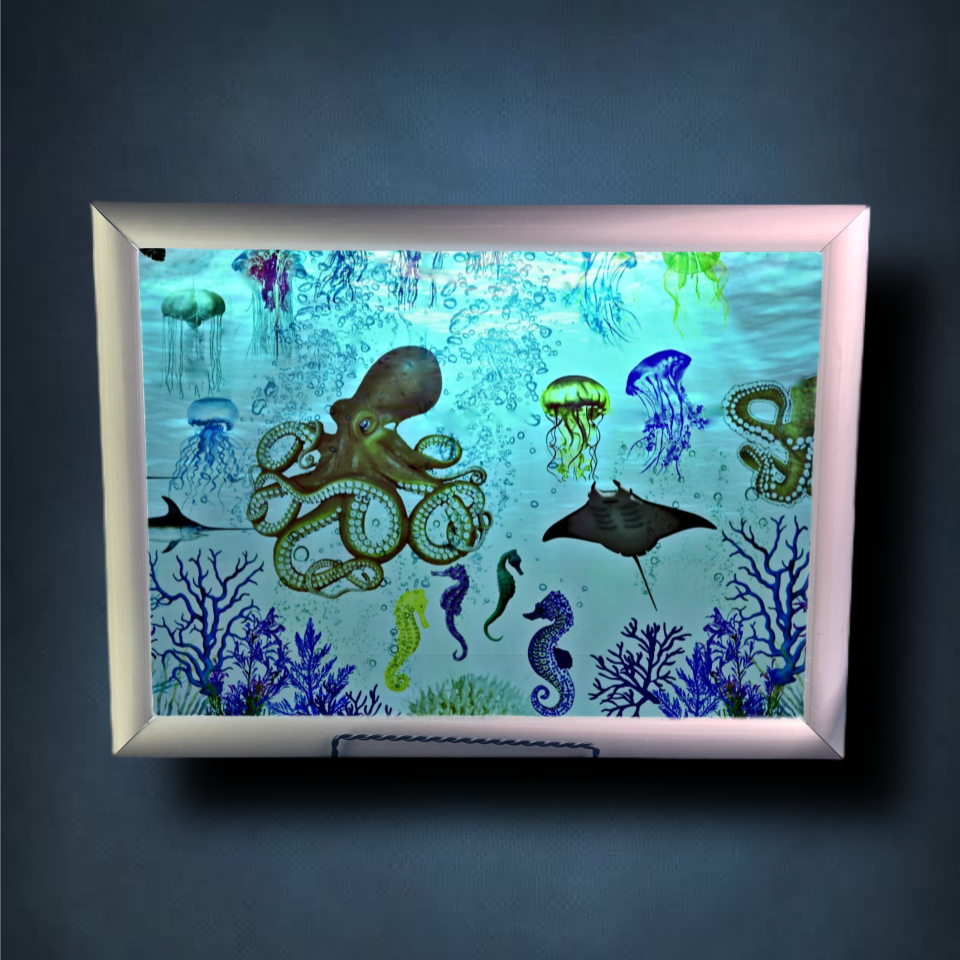 Aquatic World Lightbox Frame