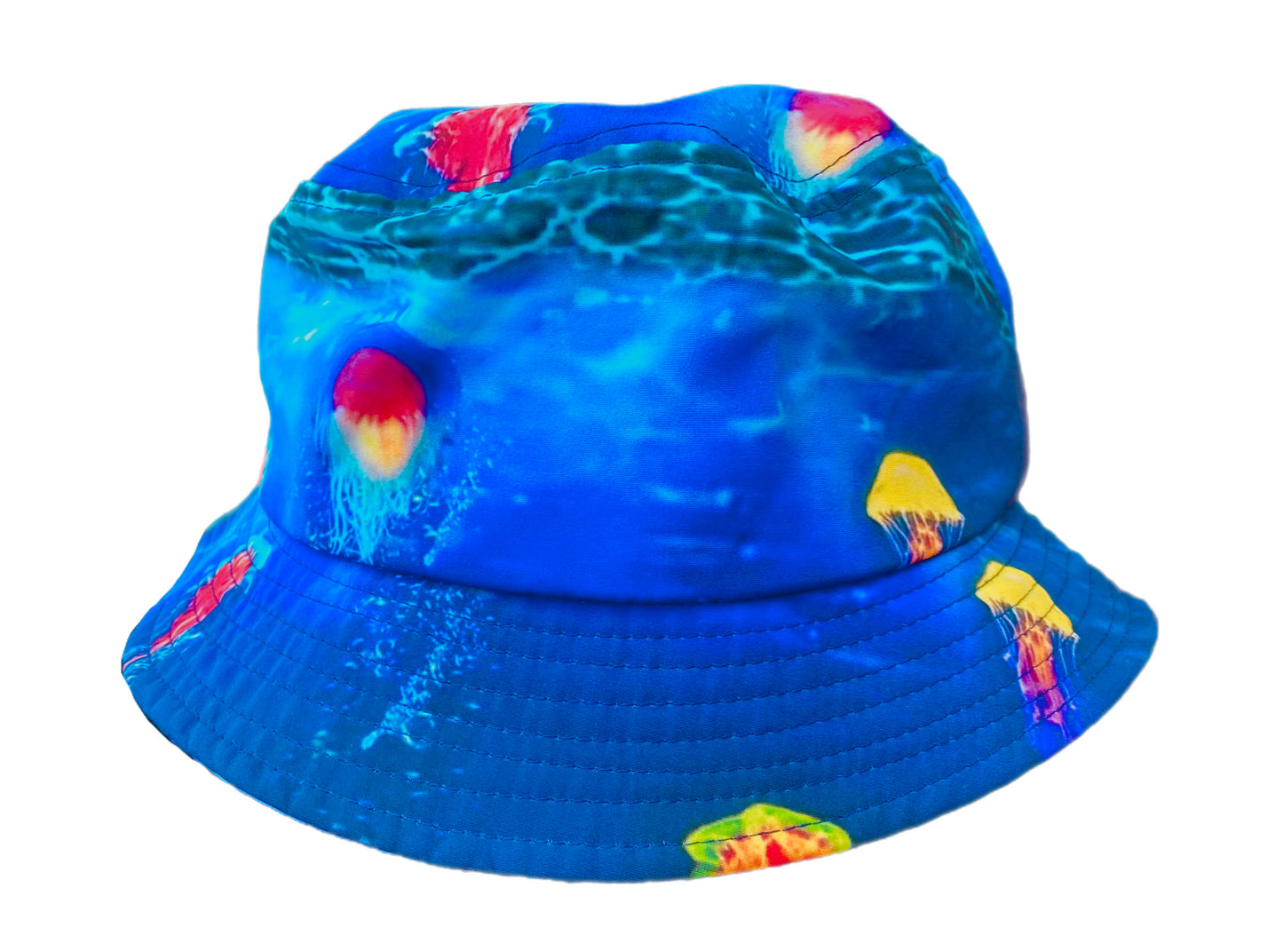Jellyfish Aglow Bucket Hat All Original Artwork
