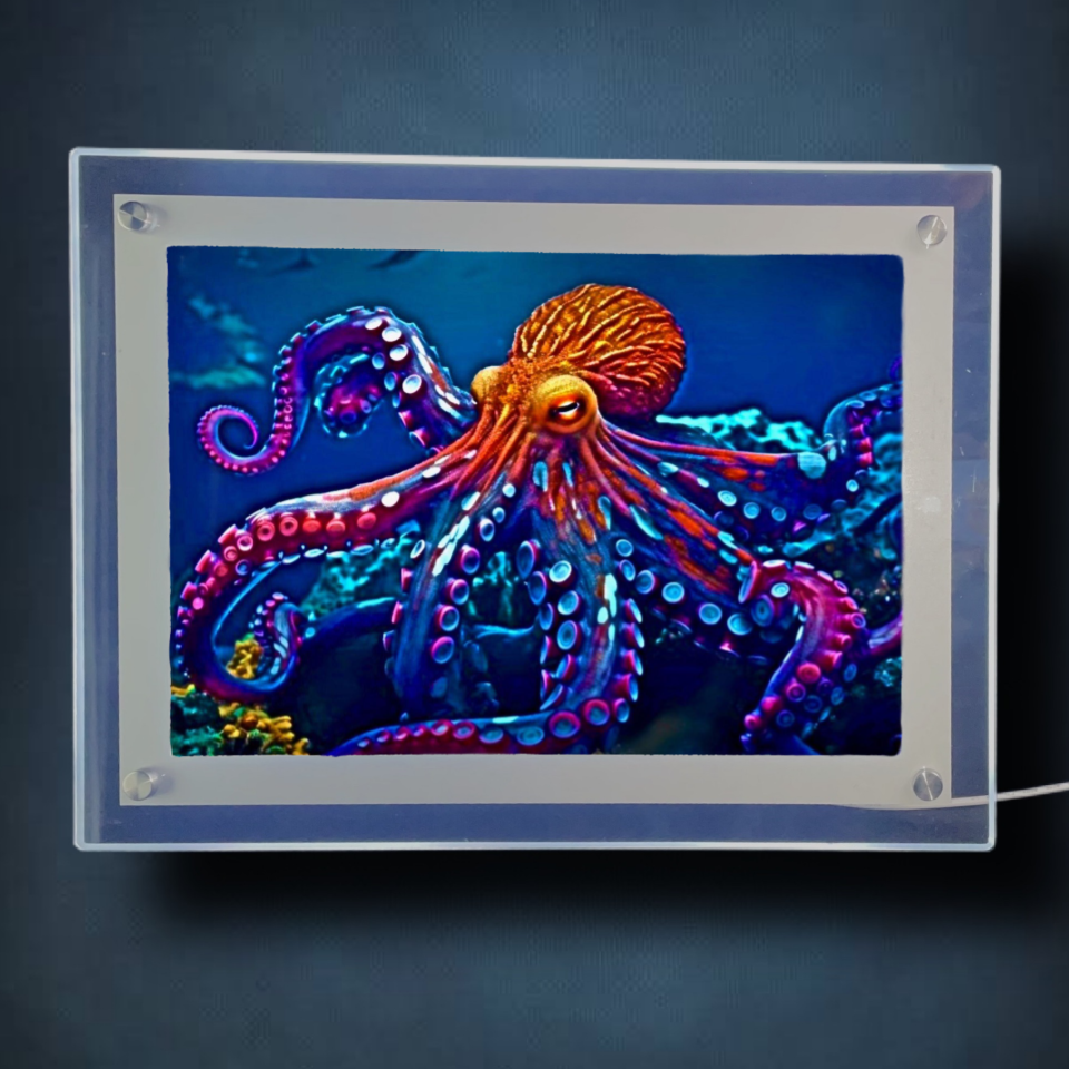 Cephalopod Lightbox Frame