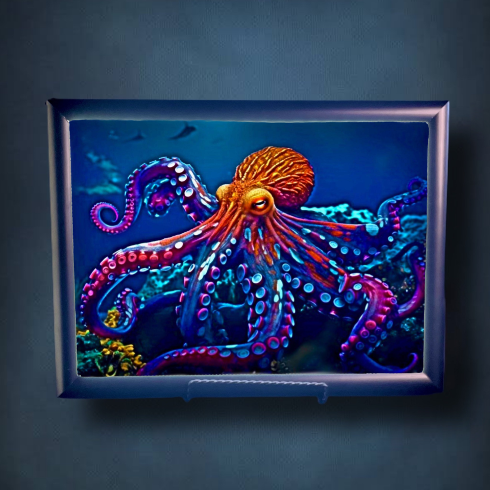 Cephalopod Lightbox Frame