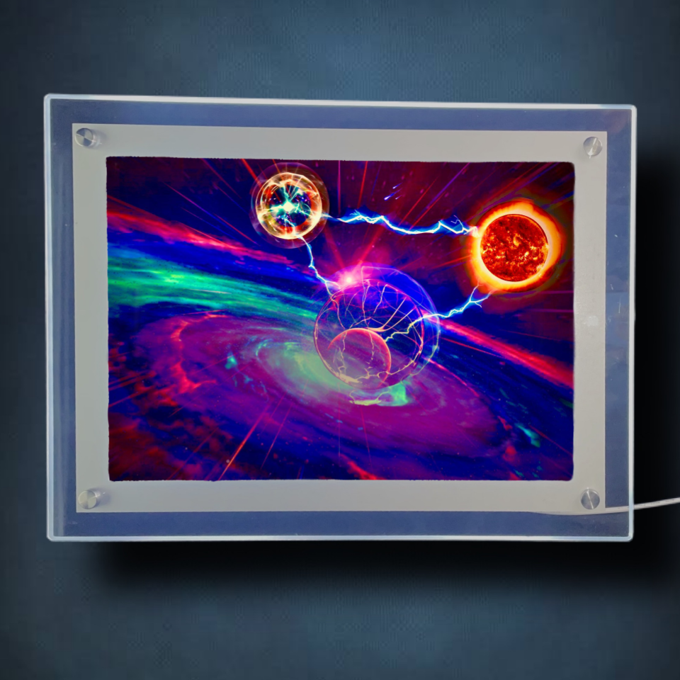 Power Orbs Lightbox Frame
