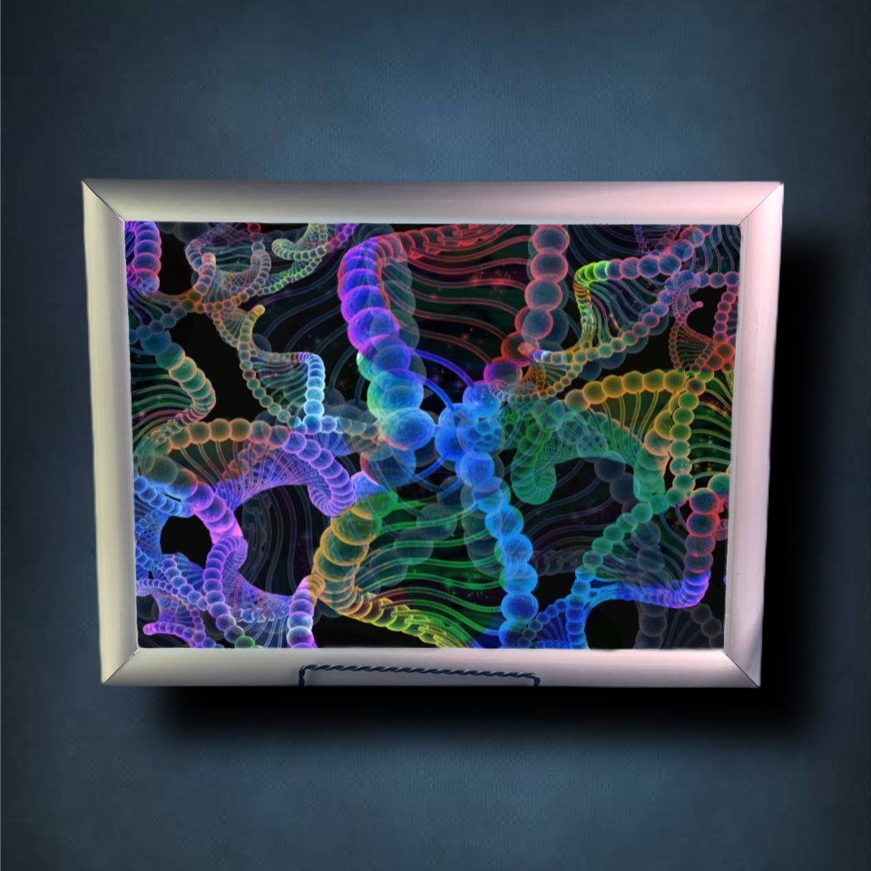 Inner Microcosmos Lightbox Frame